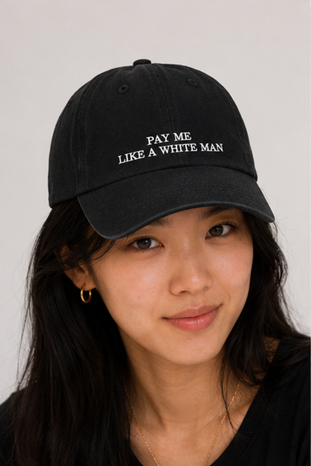 Pay Me Like a White Man Embroidered Dad Hat