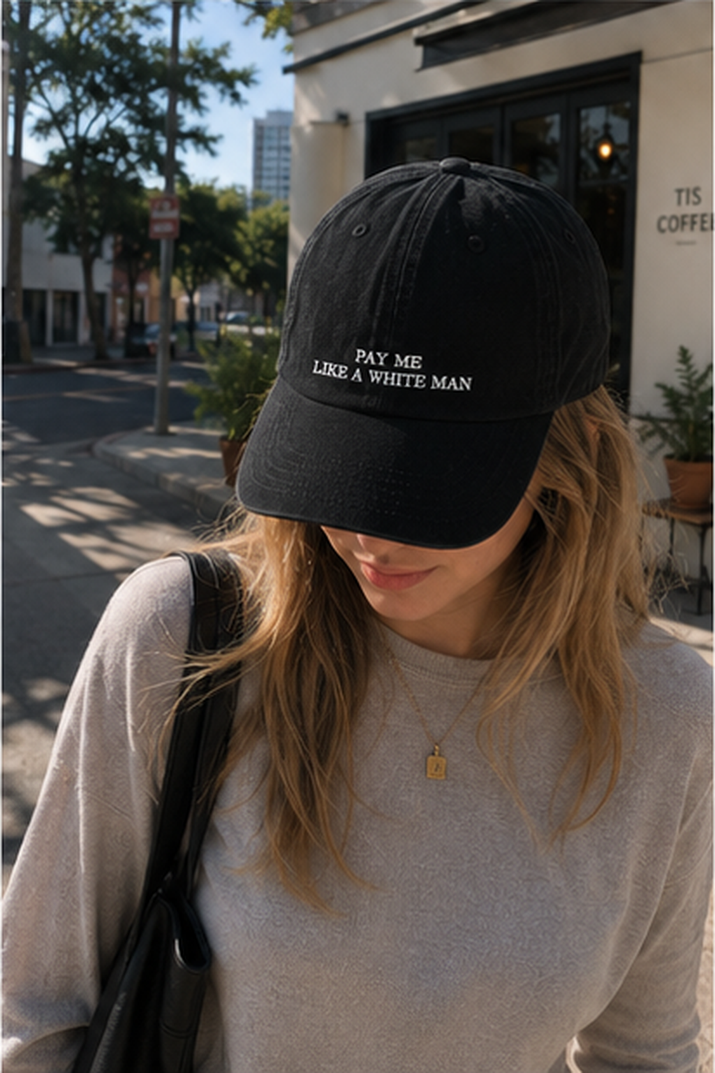 Pay Me Like a White Man Embroidered Dad Hat