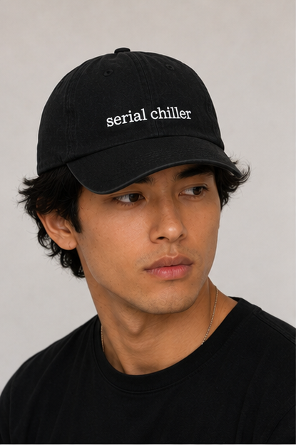 Serial Chiller Embroidered Dad Hat