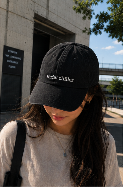 Serial Chiller Embroidered Dad Hat
